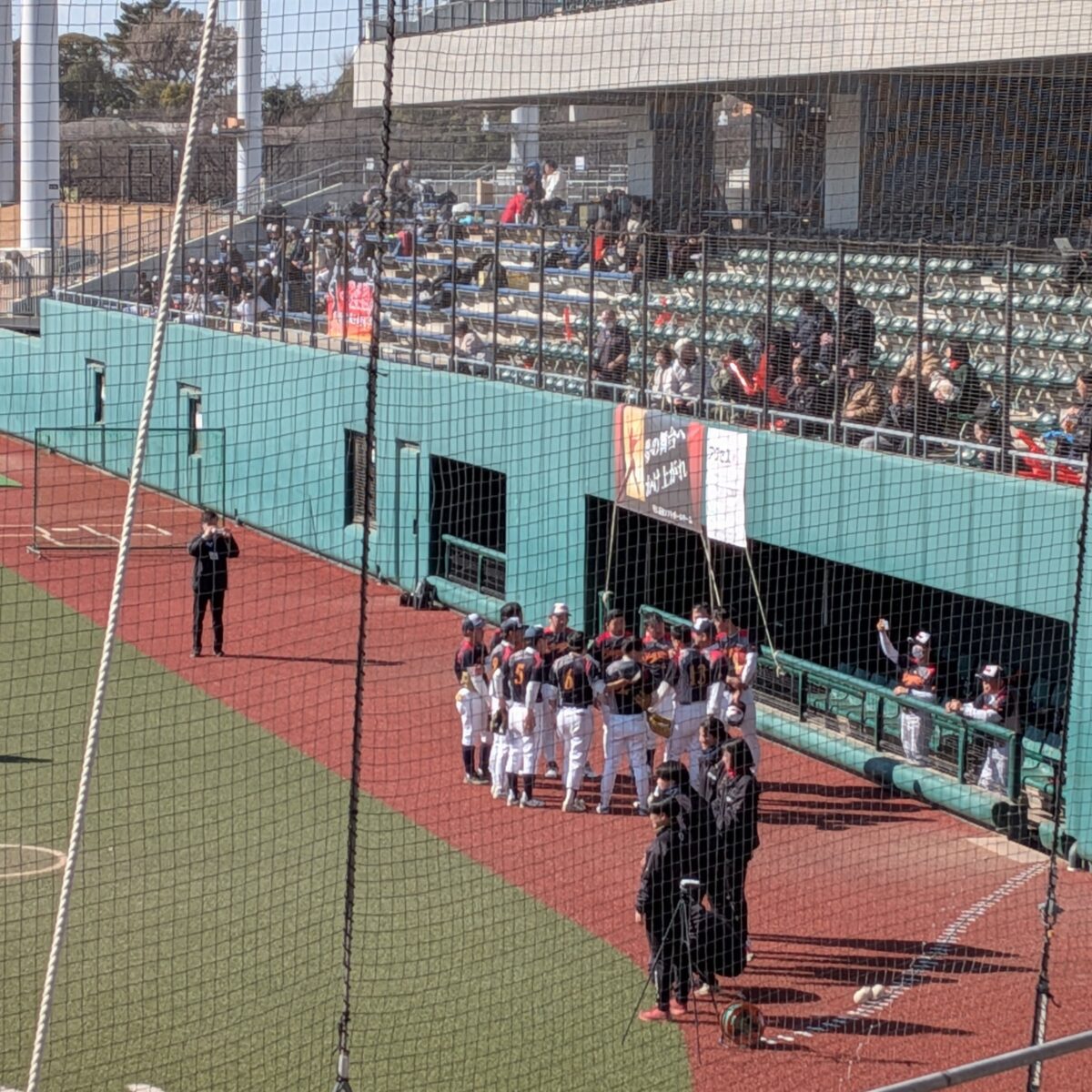 ハンズホールディングスCUPの選手の様子