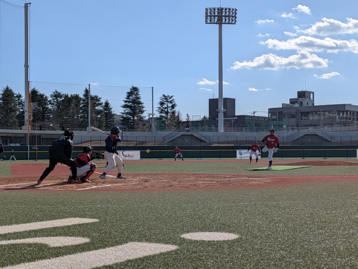 ハンズホールディングスCUPをグラウンドから観戦