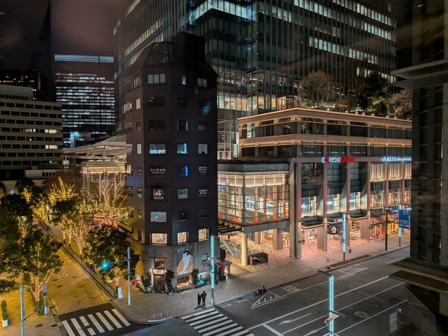 XEX（ゼックス）日本橋からみた日本橋の景色