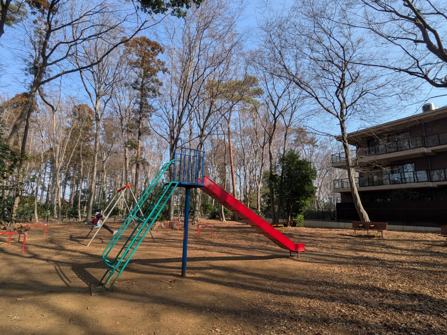 松ヶ丘ふるさと公園のすべり台