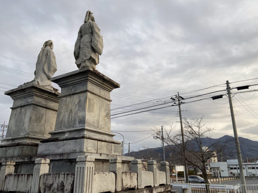 浅野夫妻と筑波山