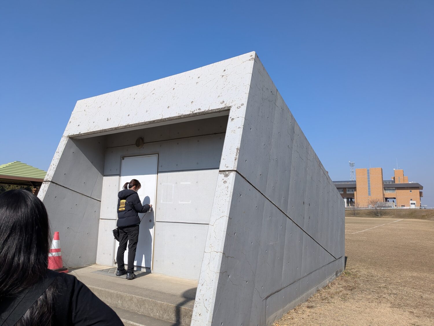 首都圏外郭放水路への入り口