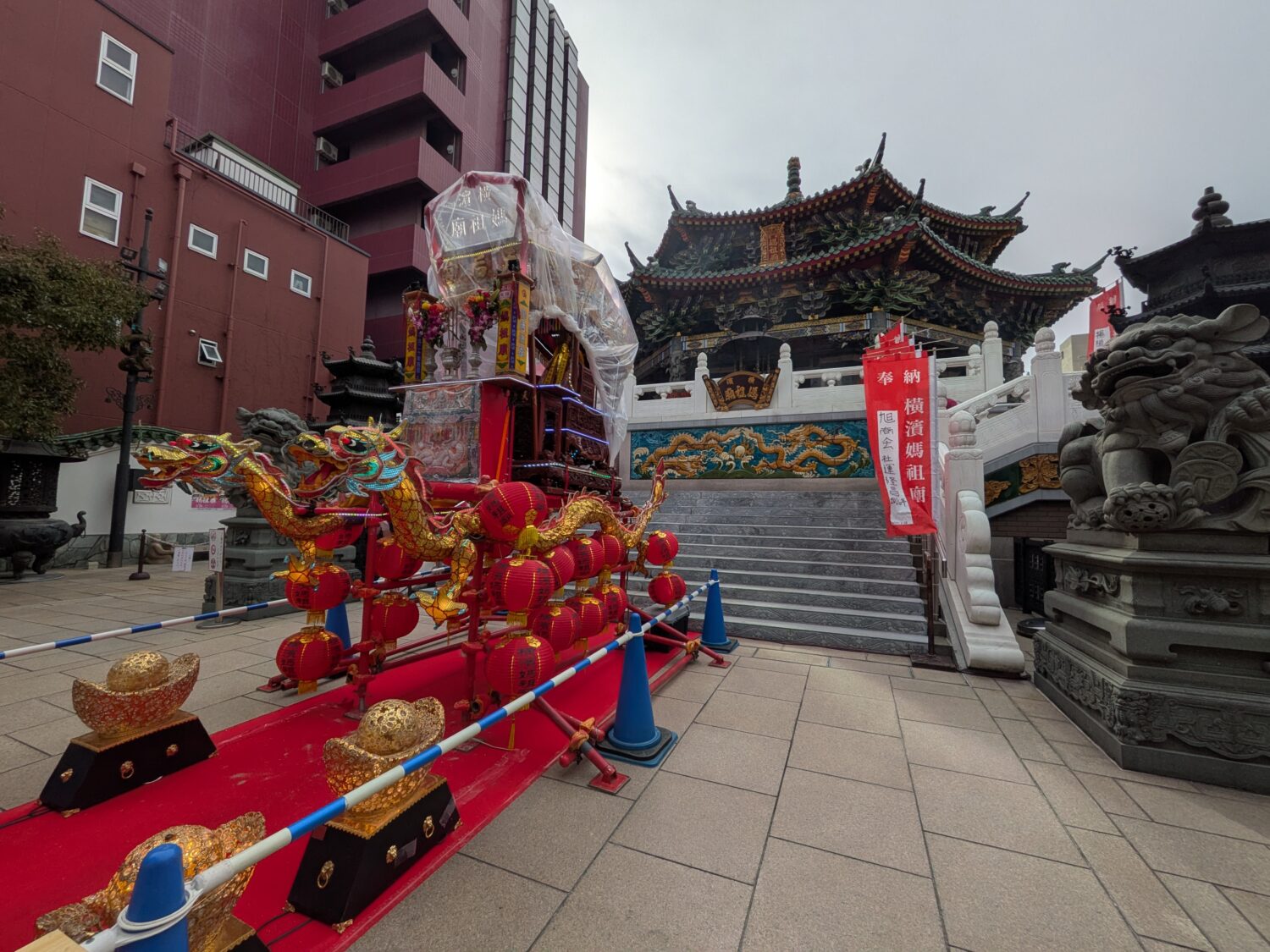 媽祖廟（まそびょう）の様子