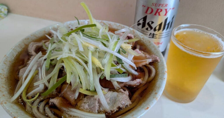 駅前で「肉」が呼んでいる。『麺処盛盛』で肉そばを実食 ｜富士見台駅