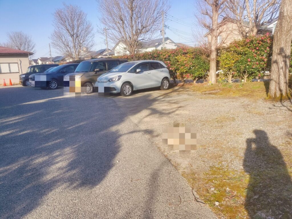 CafeLily駐車場