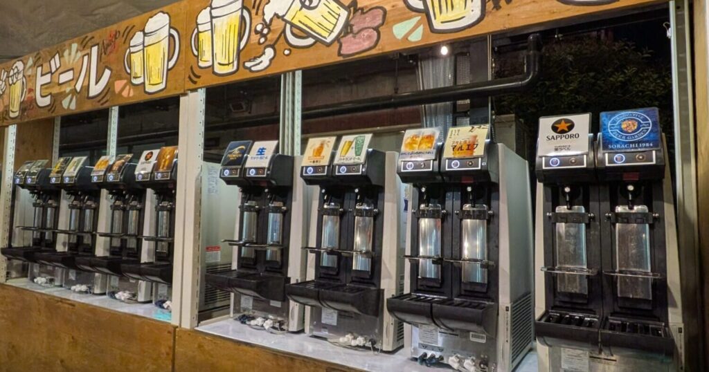 マイアミ名物のビールサーバー