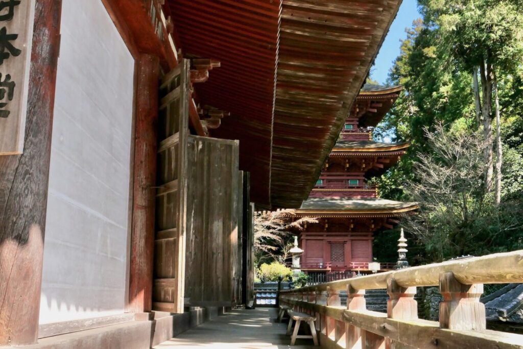 日本遺産・長命寺（滋賀県近江八幡市）