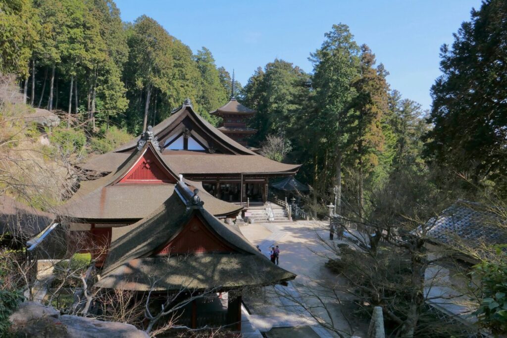 日本遺産・長命寺（滋賀県近江八幡市）