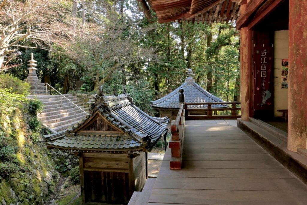 日本遺産・長命寺（滋賀県近江八幡市）