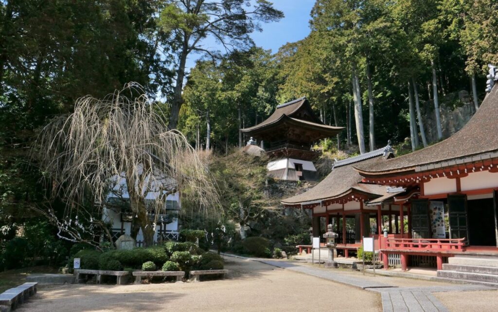 日本遺産・長命寺（滋賀県近江八幡市）