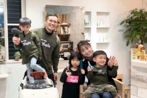 髙野さん家族の写真