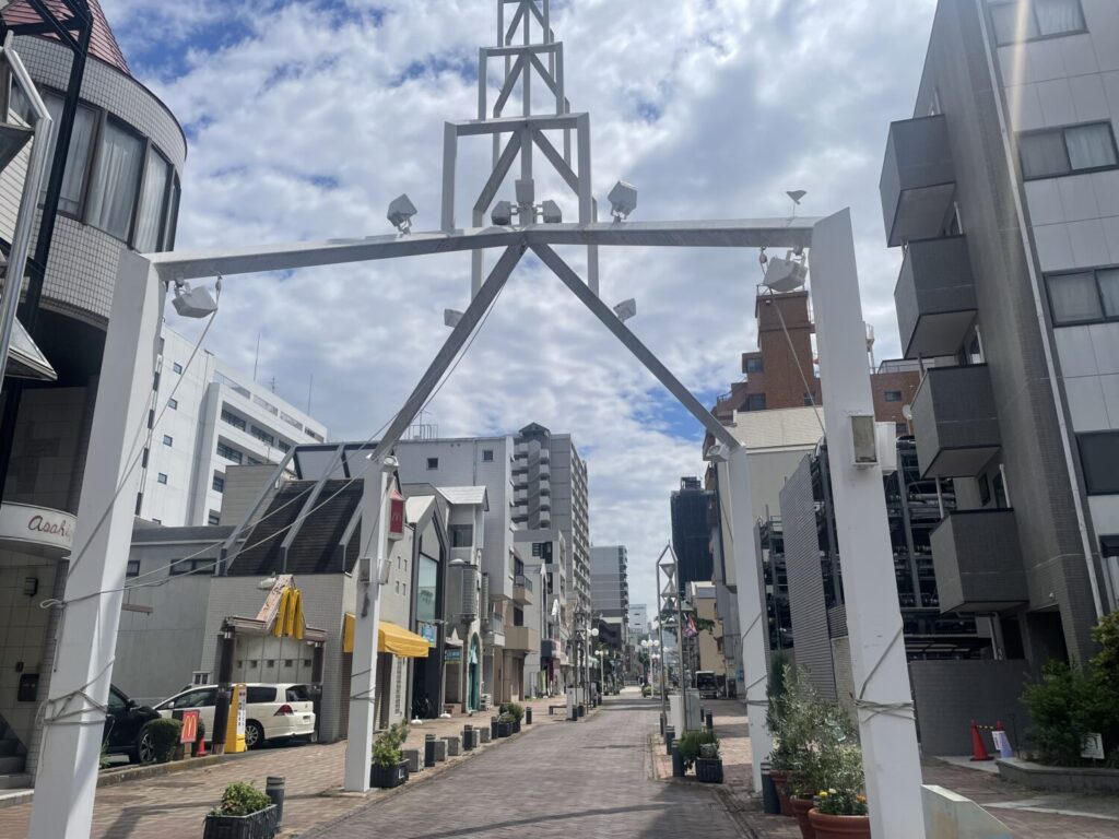大曽根商店街の通り