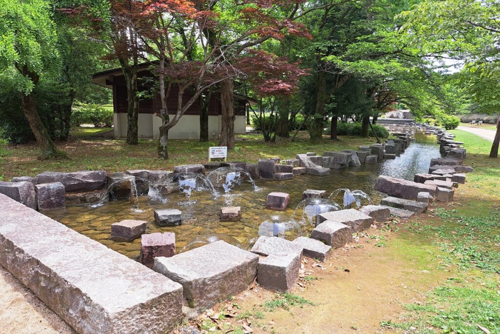 福井県総合グリーンセンターの遊び池