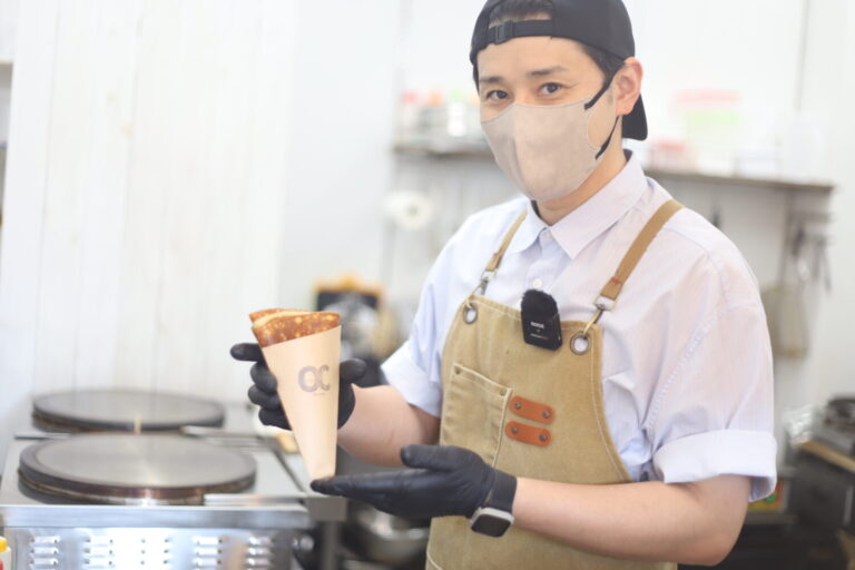 「Olu crepe（オルクレープ）」店主の挑戦【愛媛県砥部町】