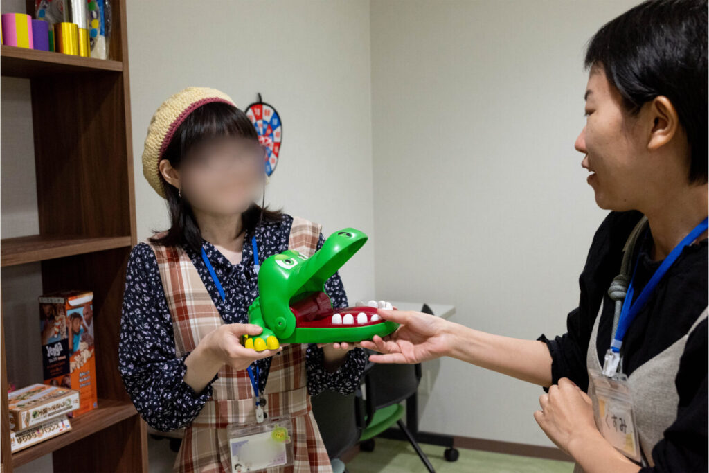 「一番人気はこれです」シンプルなゲームから笑顔が生まれる