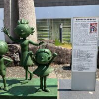 街のあちこちにサザエさん一家が！？長谷川町子先生ゆかりの地、福岡市早良区西新・百道地区を歩こう